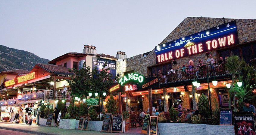 Bar Street in Marmaris