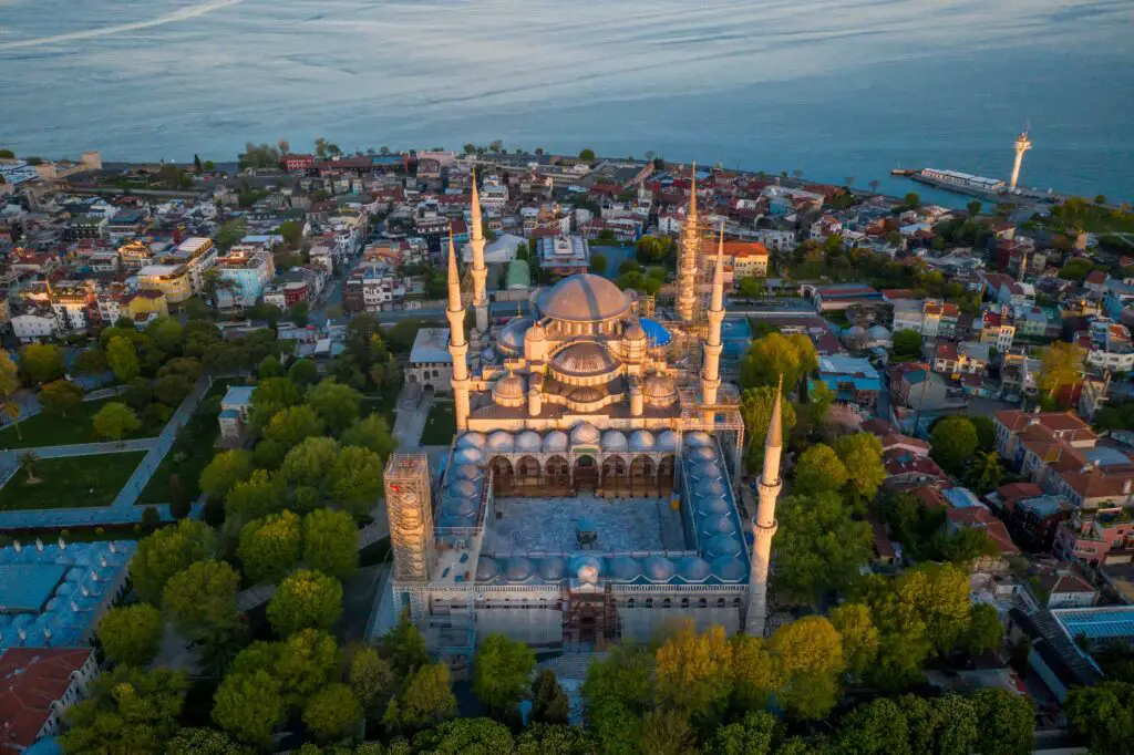 Blue mosque istanbul Turkey