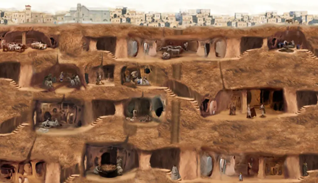 Derinkuyu-underground-city-Cappadocia