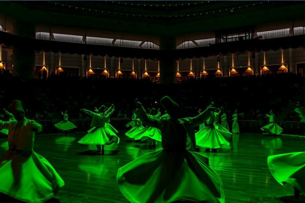 Mevlana Whirling Dervishes in Konya,Turkey