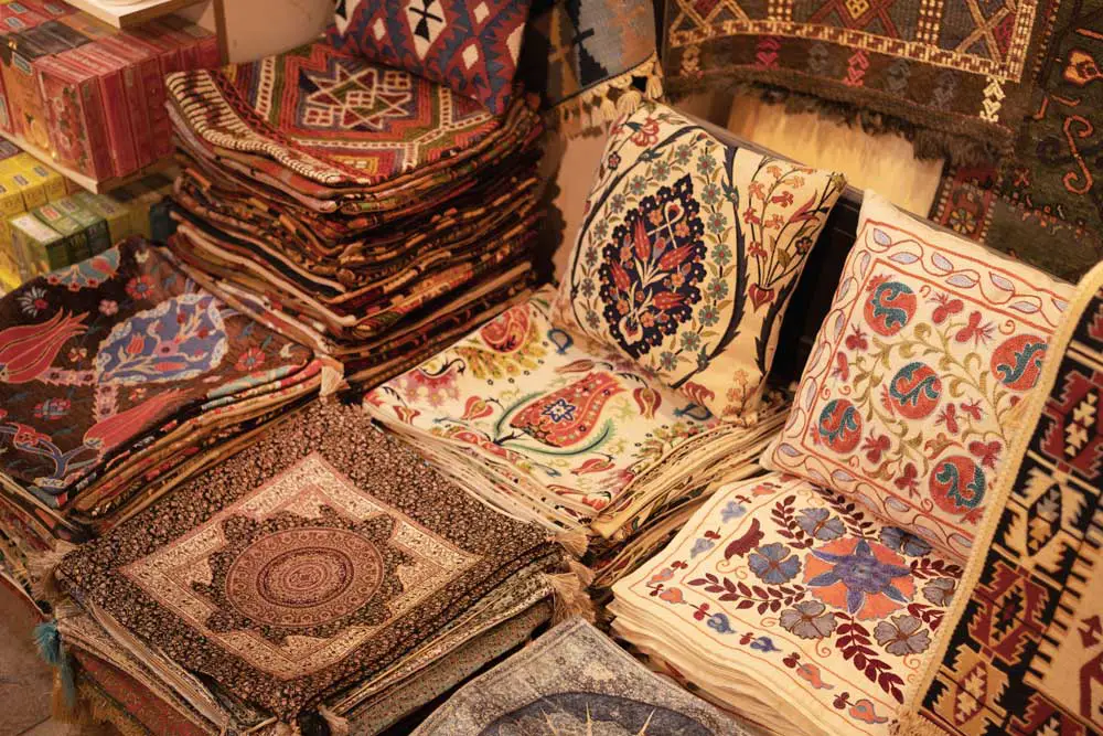 Turkish Carpets and Rugs in Grand bazaar