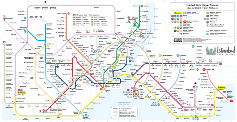 public transport map istanbul vacation tips 2