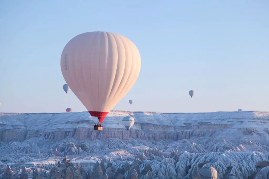 Cappadocia in Winter December to early March