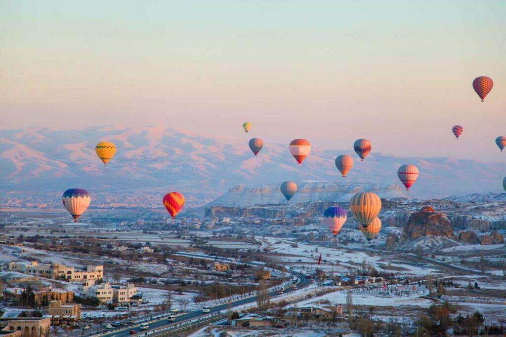 Hot Air Balloons in Cappadocia